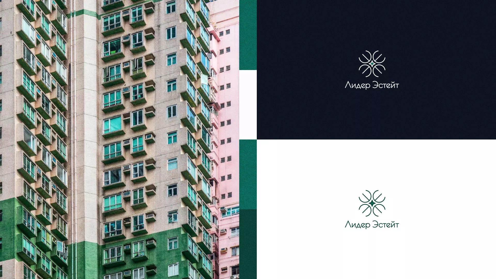 Создание логотипа компании «Лидер Эстейт» в Зеленокумске