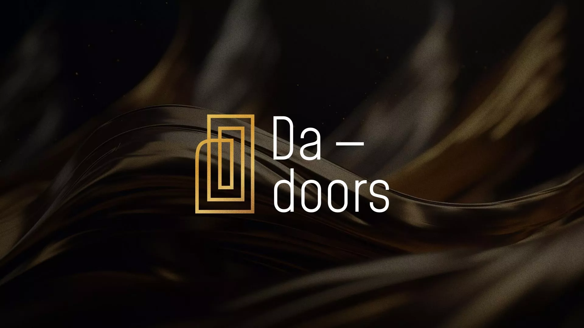 Разработка логотипа для компании «DA-DOORS» в Зеленокумске